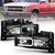 ANZO 111498 ANZO 1999-2000 Cadillac Escalade Crystal Headlights Light Bar Black Housing (Pair)