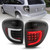ANZO 311365 ANZO 2004-2007 Dodge  Grand Caravan LED Tail Lights w/ Light Bar Black Housing Clear Lens