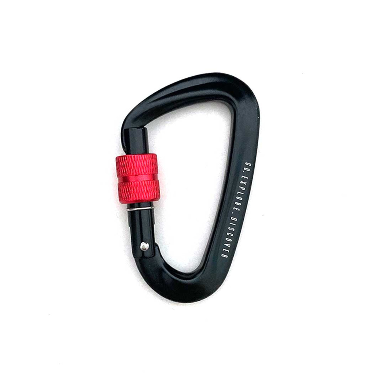 black carabiner clips  Small aluminum black carabiner clips for dog leash