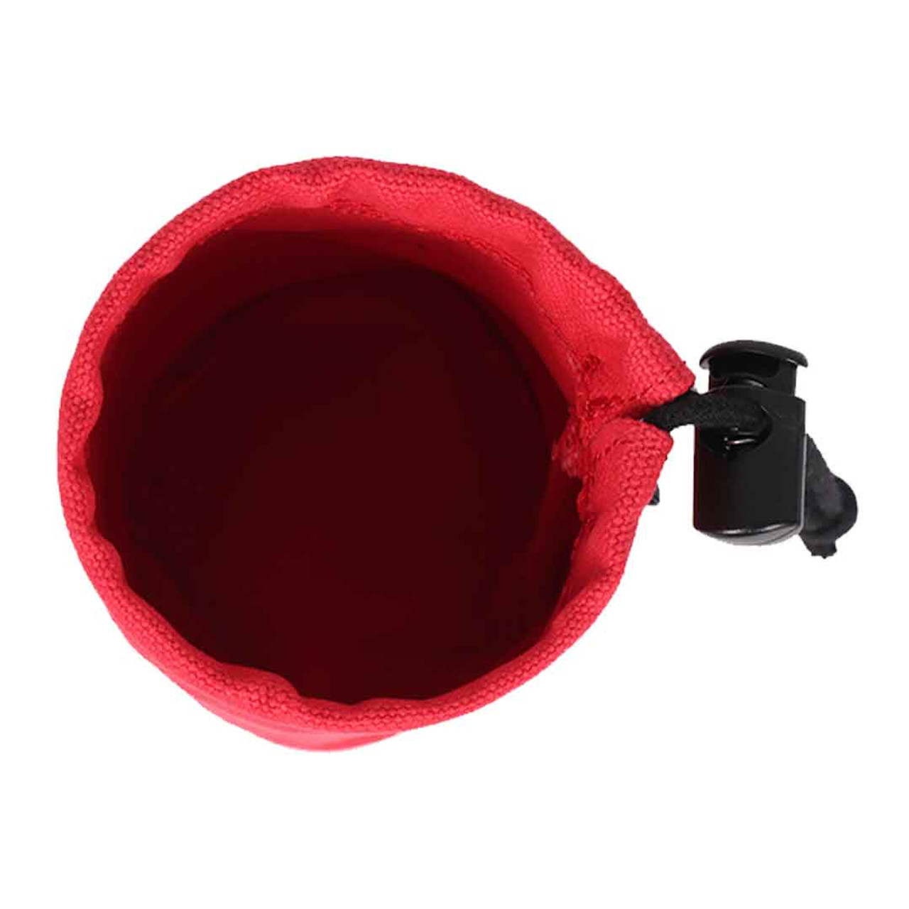 3 Peaks Dog Walking Treat and Poop Bag Black and Red