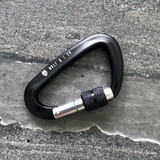 An extra Wolf & I Co. Carabiner is handy for clipping two dog leashes together or for securing your dog when out and about. Shop Black Carabiners online now.