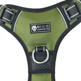 Use the front clip dog harness to stop your dog pulling on a leash.