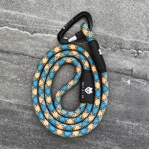 Strong and lightweight your dog will love The Rancher four foot Climbing Rope Dog Leash by Wolf & I Co.