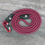 The Montezuma red dog lead by Wolf & I Co. is made of ultra-strong nylon climbing rope. Nylon is lightweight, weatherproof, and will not mildew or fray (unlike cotton rope leashes). 