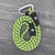 Wolf & I Co. Neon Nights 4ft adventure dog leash is made of ultra-strong nylon climbing rope. Nylon is lightweight, weatherproof, and will not mildew or fray (unlike cotton rope leashes).