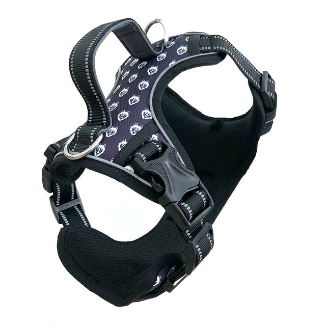 If your dog tends to pull, you'll need Wolf & I Co.'s Reflective No Pull Dog Harness.  Y Shaped Vet approved design.