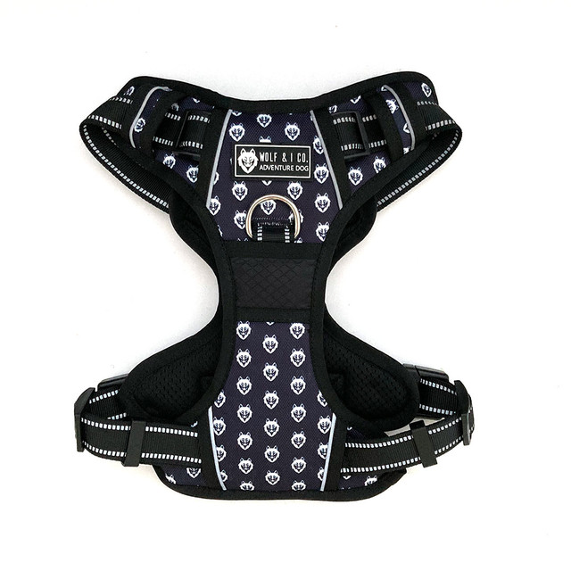 If your dog tends to pull, you'll need Wolf & I Co.'s Reflective No Pull Dog Harness. Designed for Adventure. Made for Dogs. Y shaped Vet approved Dog Harness.