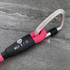 Wolf & I Co. Bubblegum Pink Rope Dog Leash features a secure locking carabiner in silver.