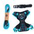 Ensure your dog has all the gear for their next dog walk with this dog walking kit for medium sized active dogs. This dog walking pack features high visibility front clip dog harness, strong dog collar and 4ft dog leash. Shop online today and save!