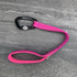 Wolf & I Co. Alter Ego pink training leash featuring heavy duty double stitched nylon for added durability.