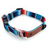 The Wolf & I Co. Cafe Series puppy collars features a stainless steel leash attachment as well as an ID tag attachment.