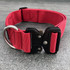 Wolf & I Co. Alpha Wolf Division dog collars feature 1.5" (4cm) wide hardwearing military grade nylon with reinforced stitched for durability strength and security.