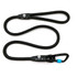 The ultimate black dog leash, the Sensei! The Sensei is a 4ft rope dog leash that features black weave and a super cool black and blue carabiner to match. This leash is expected to sell pretty quickly so get yours while stocks last!