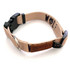 Shop Wolf & I Co.'s beige ML dog collar, a practical dog collar with id tag. Best for active dogs. Shop online now!