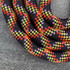 The Firecracker dog leash features a unique weave of red, yellow, purple and black to stand out from the pack.