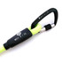 Wolf & I Co.  Glo Worm 4ft glow in the dark rope dog leash features secure locking carabiner in black.