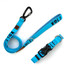 Wolf & I Co. matching bright blue dog leash & dog collar sets are ideal for everyday dog walking. Shop online now and save.