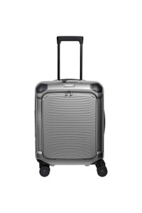 Travelite MILLENNIUM Cabin Trolley with Front Pocket – Silver - front