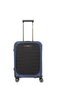 Travelite MOOBY Cabin Trolley with Front Pocket – Navy - Front