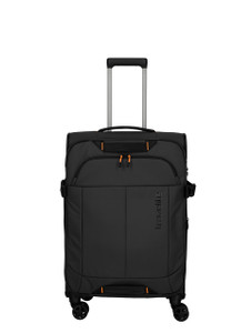 Travelite BRIIZE Medium Expandable Suitcase – Black - front