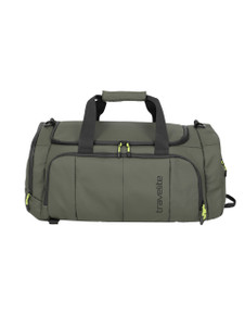 Travelite BRIIZE Weekender Duffel Bag & Backpack – Khaki - front