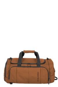 Travelite BRIIZE Weekender Duffel Bag & Backpack – Curry - front