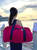Travel Sentry Foldable Weekend Duffel Bag - Red lifestyle