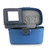 Roncato LIGHT Beauty Case - Blue - open with mirror moved