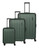 Travelite DYNAMIIC 3 Piece Luggage Set - Green - 3 piece set