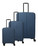 Travelite Air Stripe 3 Piece Luggage Set – Navy - 3 piece set