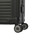 Travelite NEXT Large Aluminium Luggage – Black - wheels