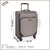 London Fog Camberley Cabin Trolley - Lightweight Soft Shell Carry-On (Brown) - size and weight