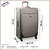 London Fog Camberley Large Trolley - Lightweight Soft Shell Suitcase (Brown) - size and weight
