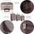 London Fog Camberley Large Trolley - Lightweight Soft Shell Suitcase (Brown) - features 2