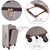 London Fog Camberley Large Trolley - Lightweight Soft Shell Suitcase (Brown) - features 1