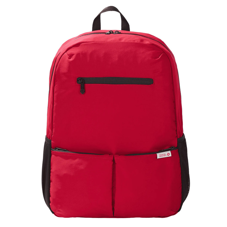 Travel Sentry Foldable Backpack - Red