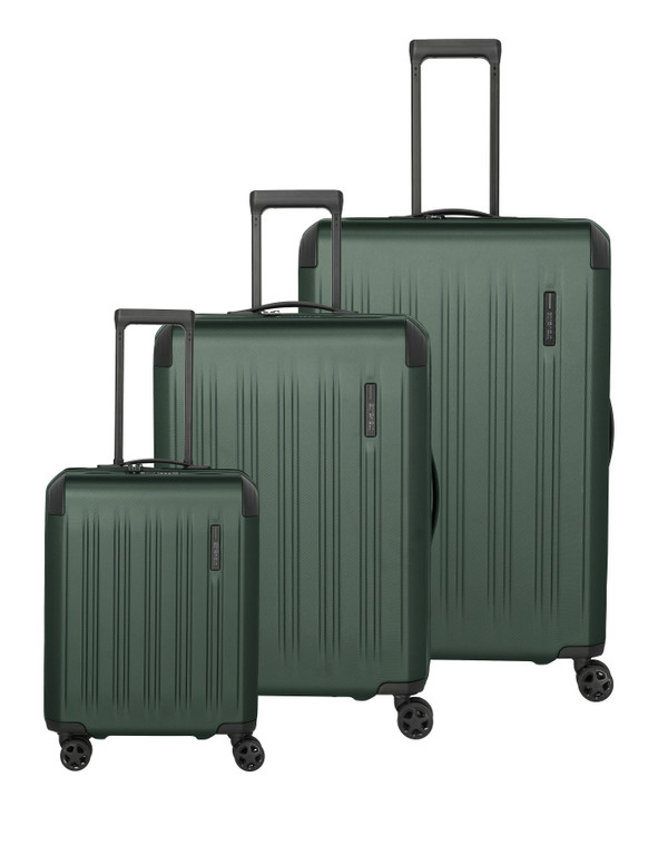 Travelite DYNAMIIC 3 Piece Luggage Set - Green - 3 piece set