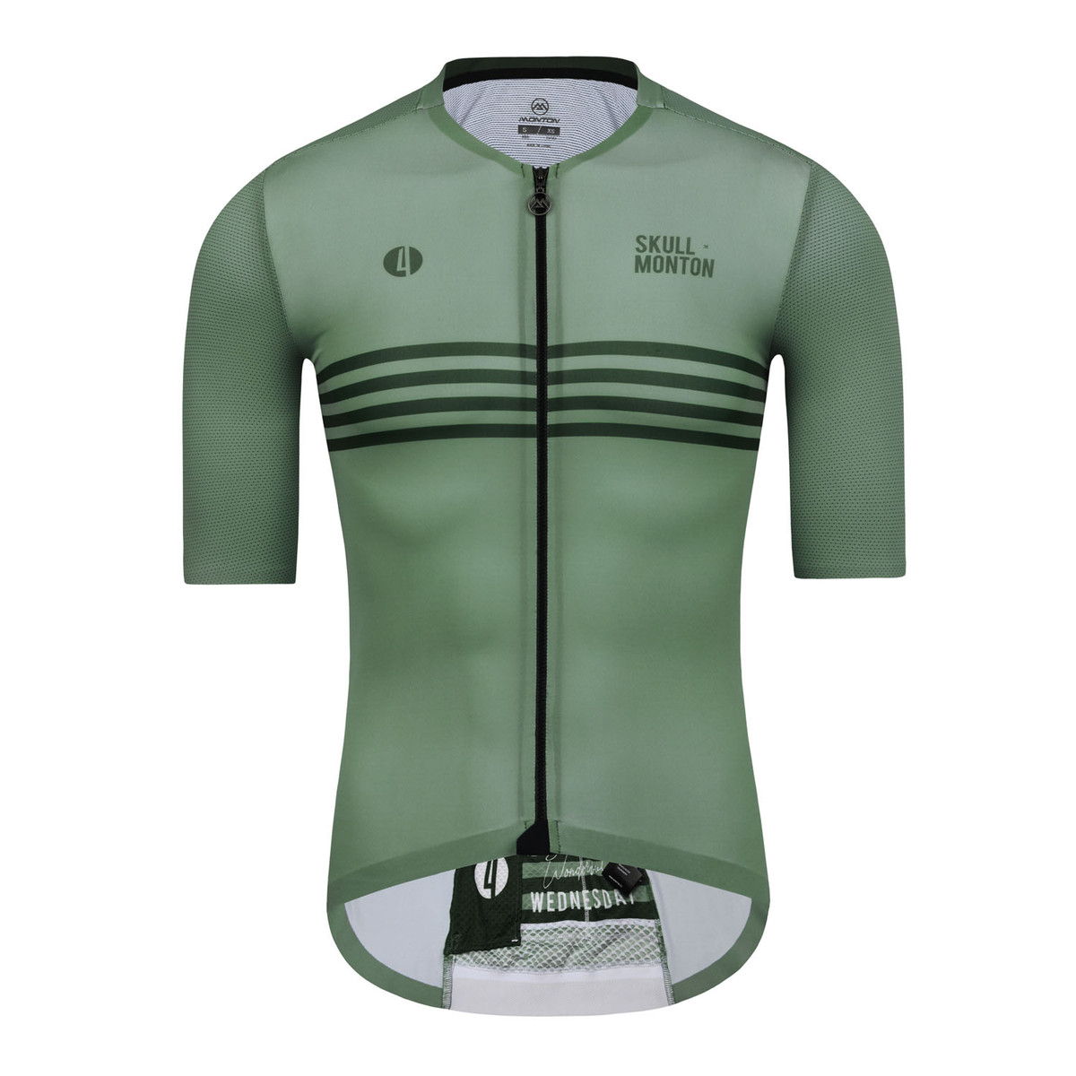 grey and green jersey