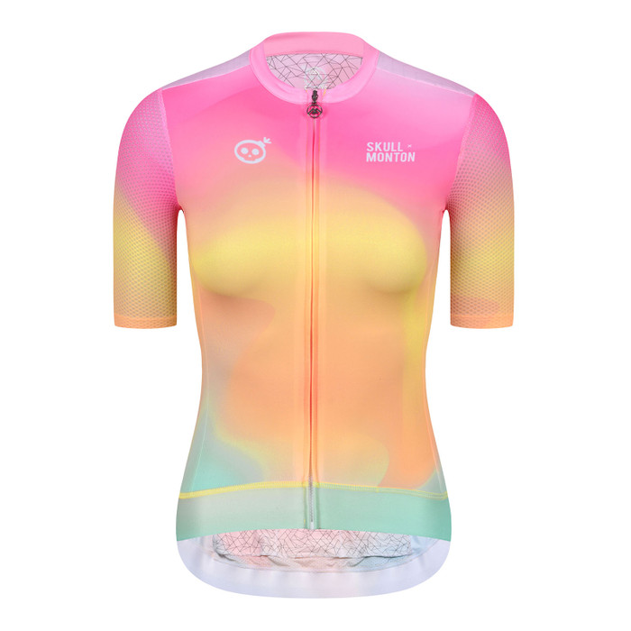 Women's Northern Lights + Graphene Jersey - yellow/pink