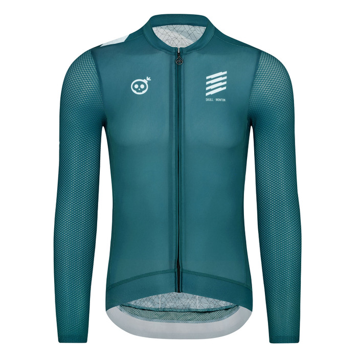 Men's Colours V3 + Graphene l/s Jersey - pine green