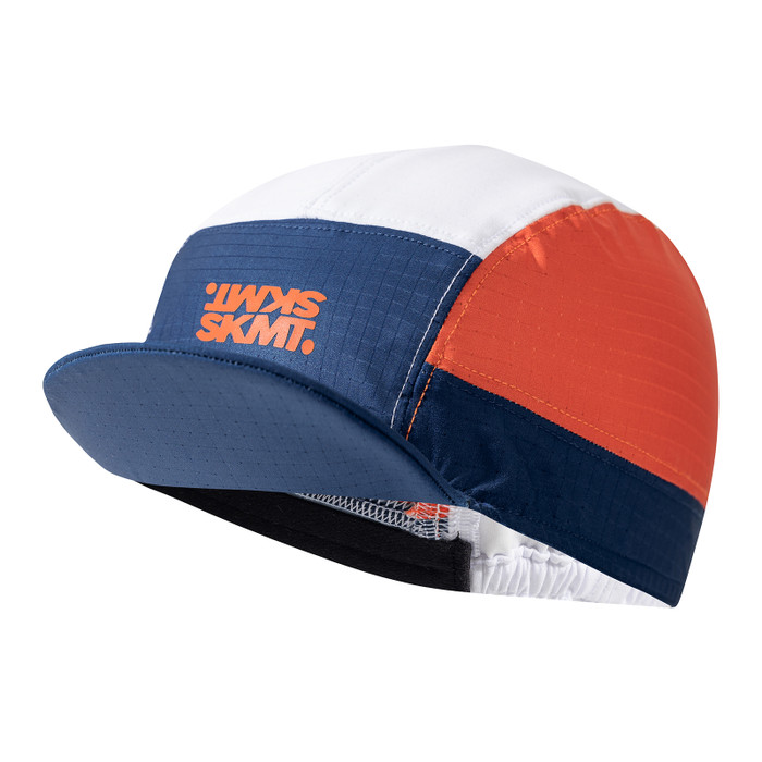 Flux Block Cycling Cap - navy/orange