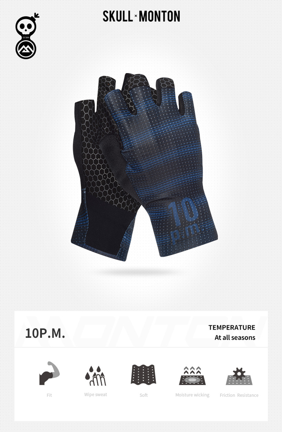 Urban+ 10 p.m. Half Finger Gloves