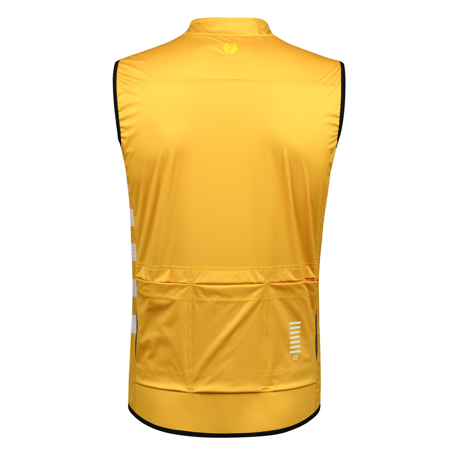 Men's Urban+ Colours V2 Windproof Gilet - yellow