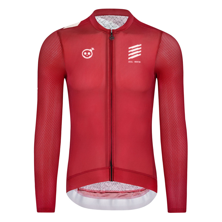 Men's Colours V3 + Graphene l/s Jersey - brick red