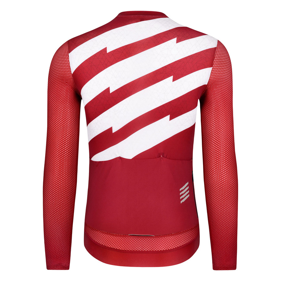 Men's Colours V3 + Graphene l/s Jersey - brick red