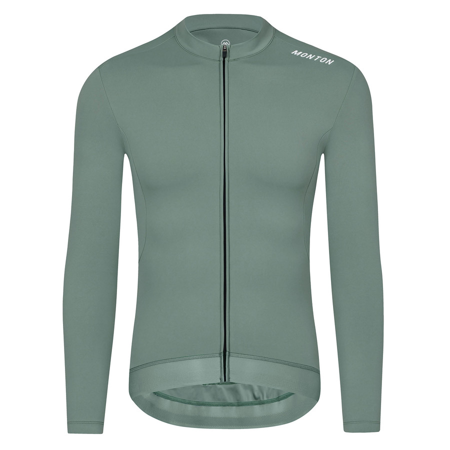 Men's Norudeai Long Sleeve Midweight  Jersey - duck green