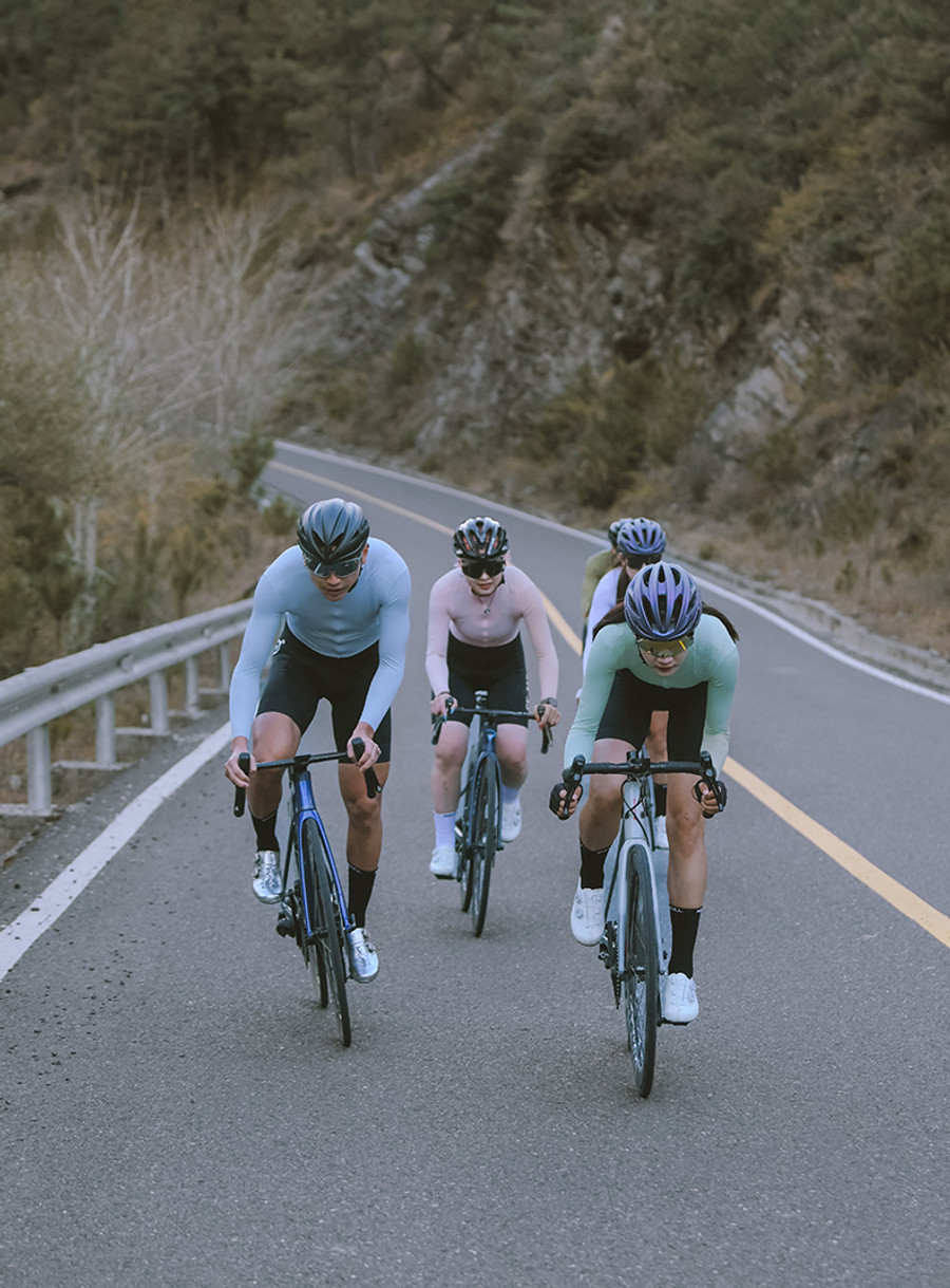 Men's Minima Long Sleeve Jersey - light blue