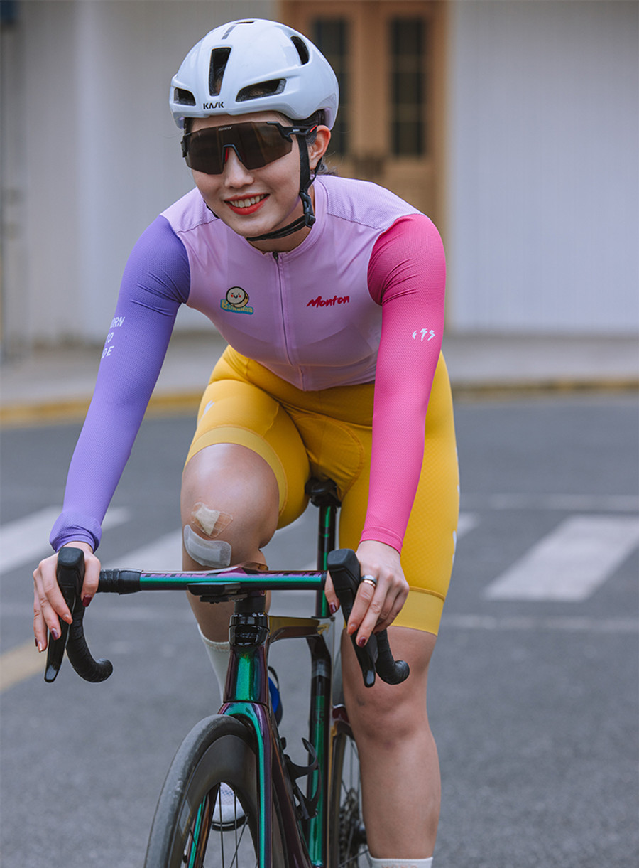 Women's Bananaraido Long Sleeve Jersey - pink lady