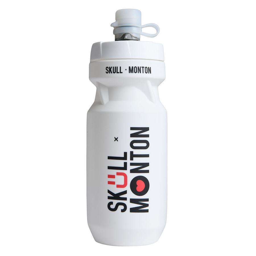 Skull Monton 24 Water Bottle - white