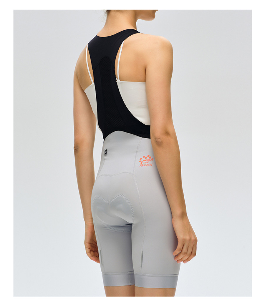 Women's Day Bib Shorts - light grey